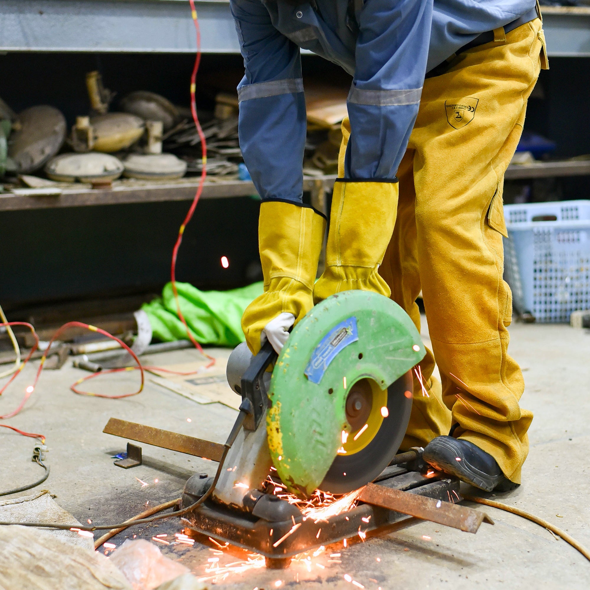 KHAKHI® Premium Welders Trouser Good American Safety Supplies