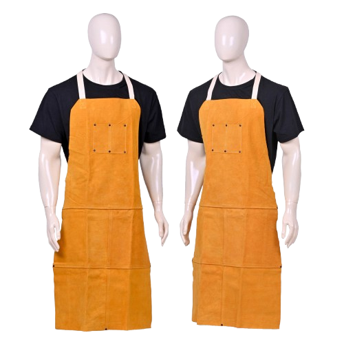 Cow Split Leather Bib Apron My Store