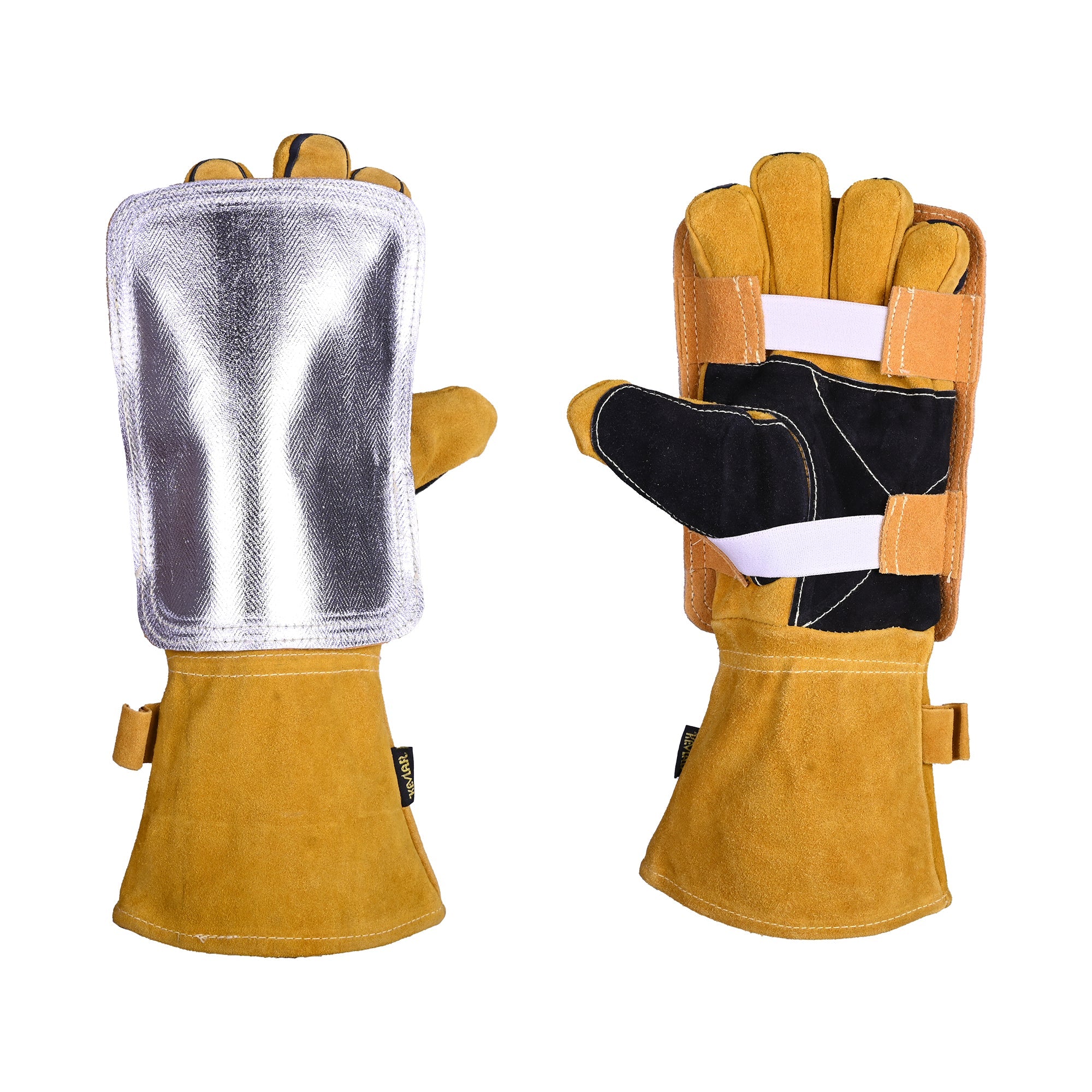 Aluminized Back Leather Hand Shield Good American Safety Supplies