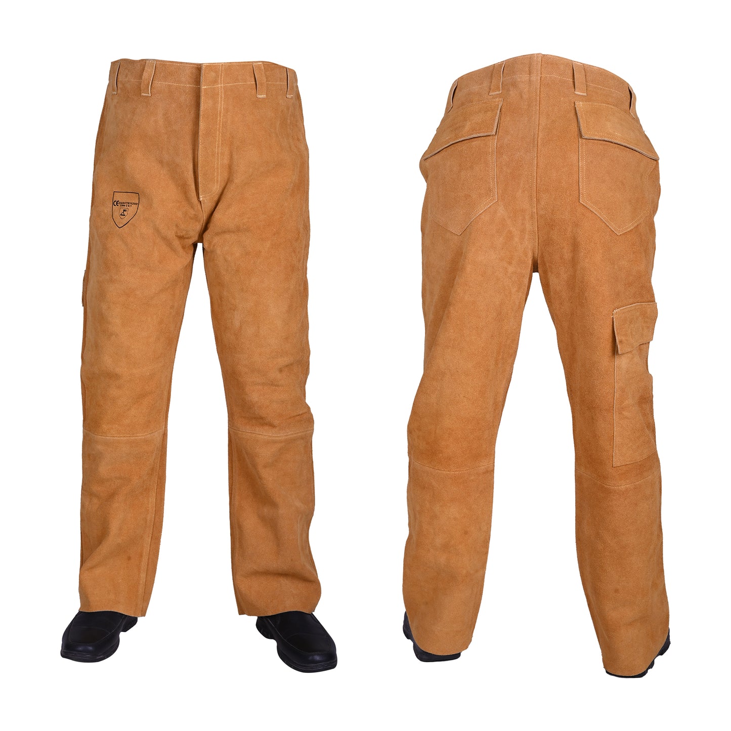 LEATHER WELDERS TROUSERS