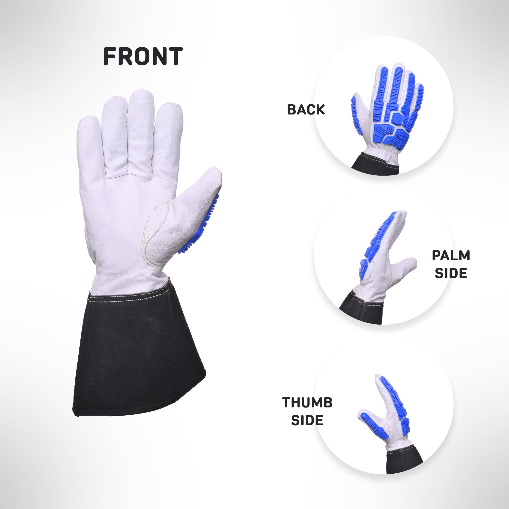 Goat TIG Welder with Impact Protection - A6 Cut Level Lining Good American Safety Supplies