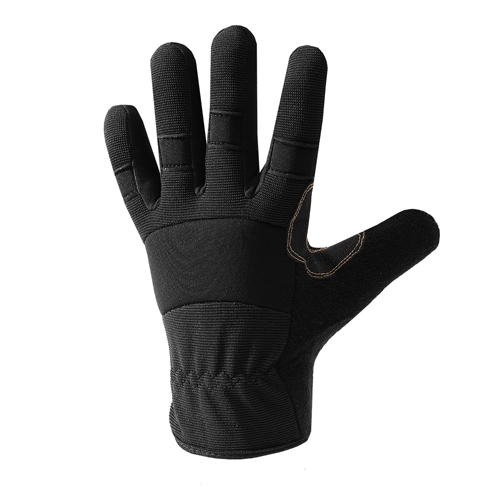 Professional Leather Utility Work Gloves – Reinforced Grip, Flexible Design & All-Day Comfort