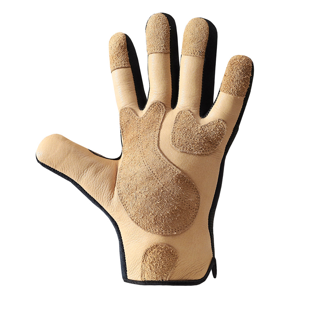 Professional Leather Utility Work Gloves – Reinforced Grip, Flexible Design & All-Day Comfort