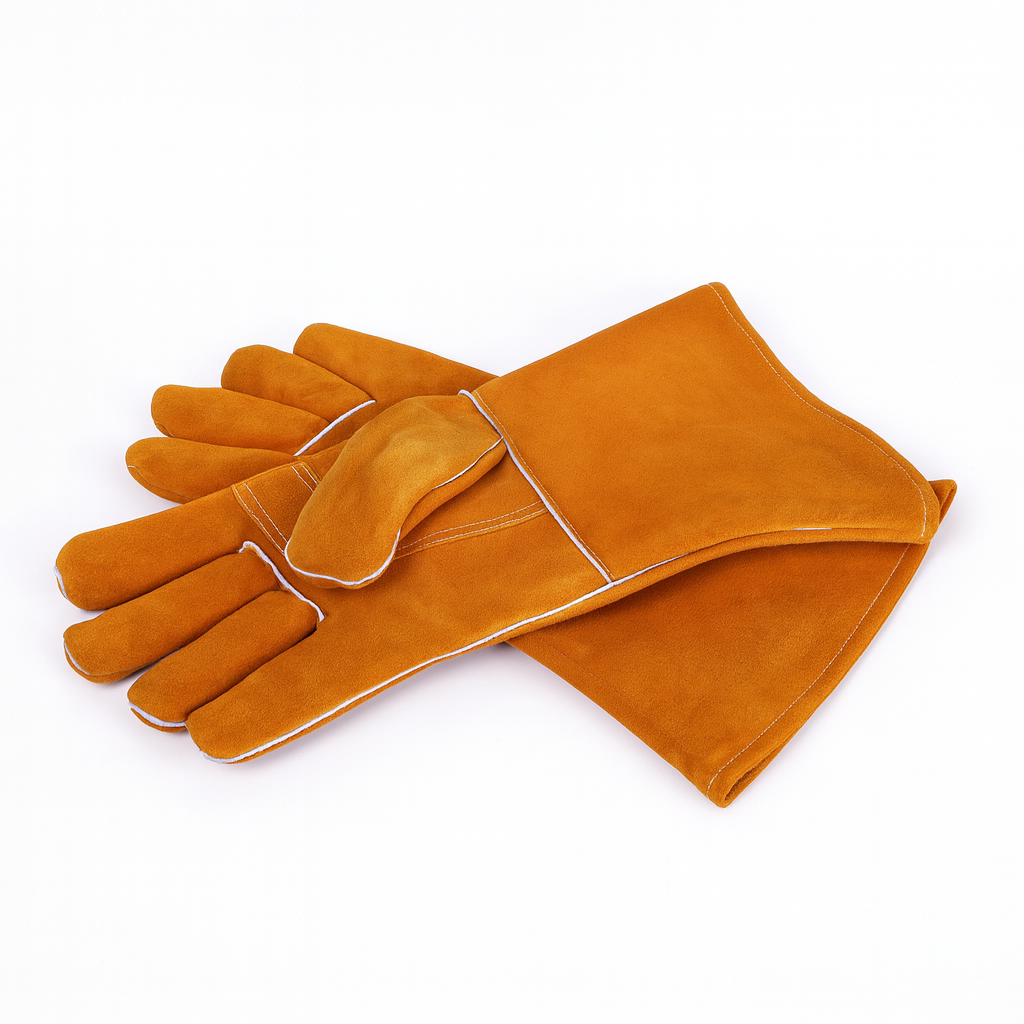 TIG Brown Leather Welding Gloves Good American Safety Supplies