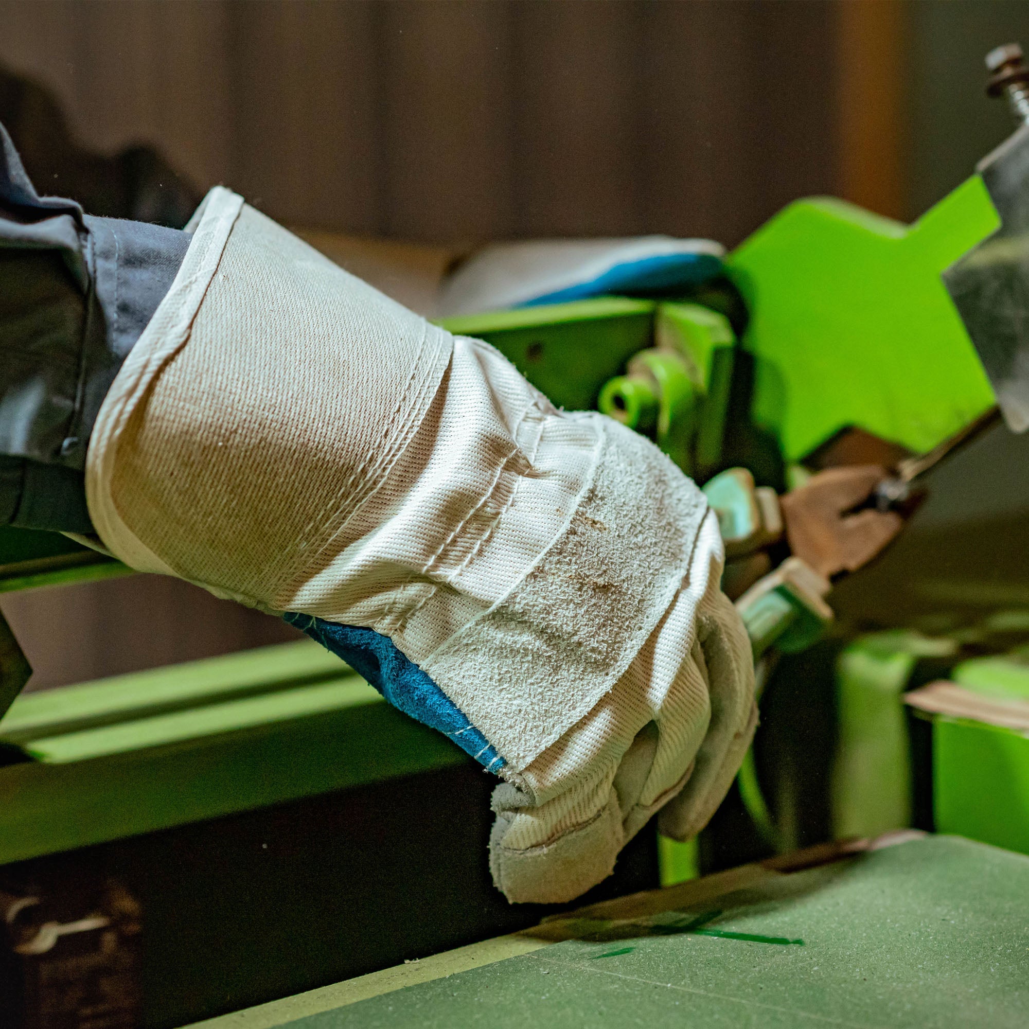 Double Palm Split Leather Work Gloves Good American Safety Supplies