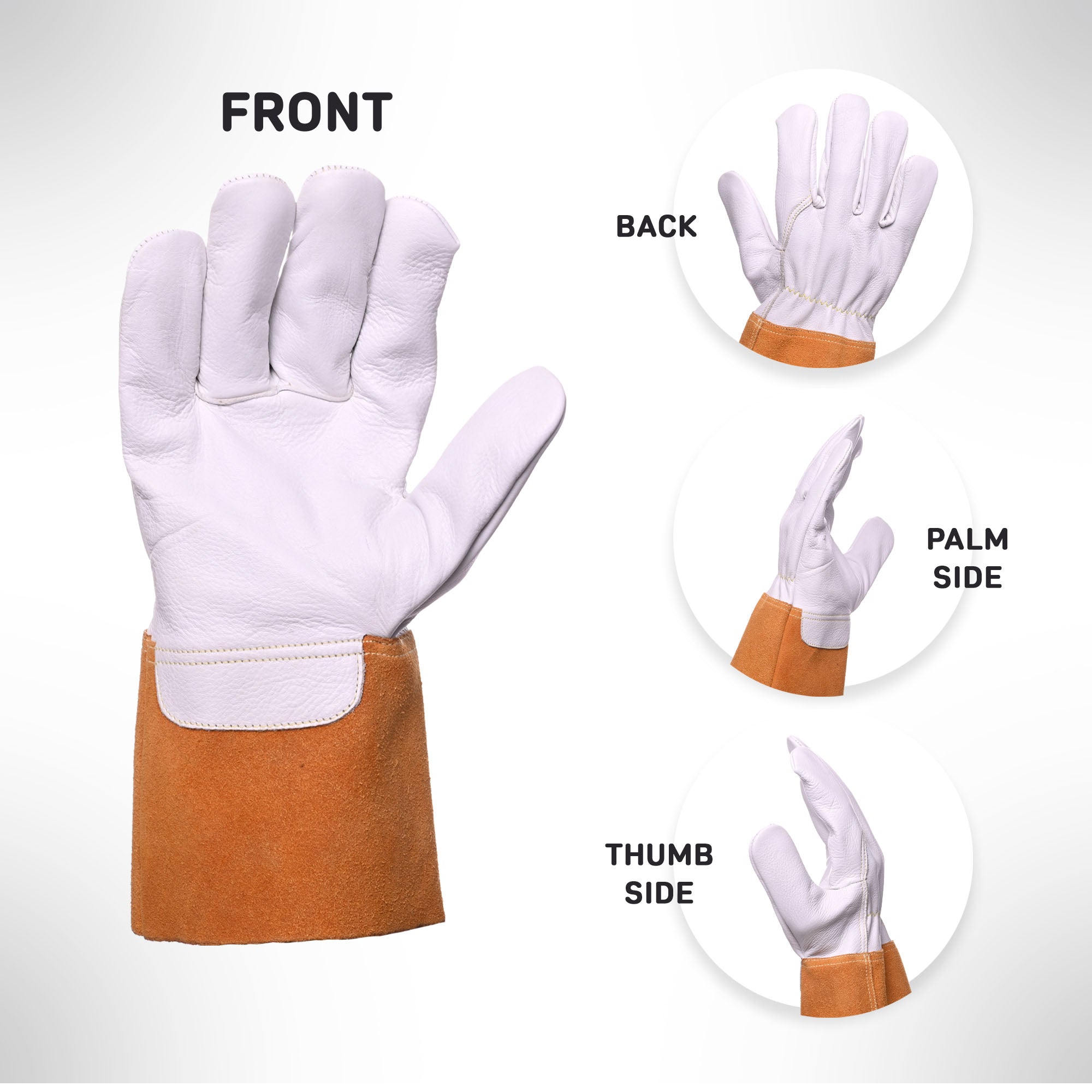 Grain Goat Leather TIG Welder Good American Safety Supplies