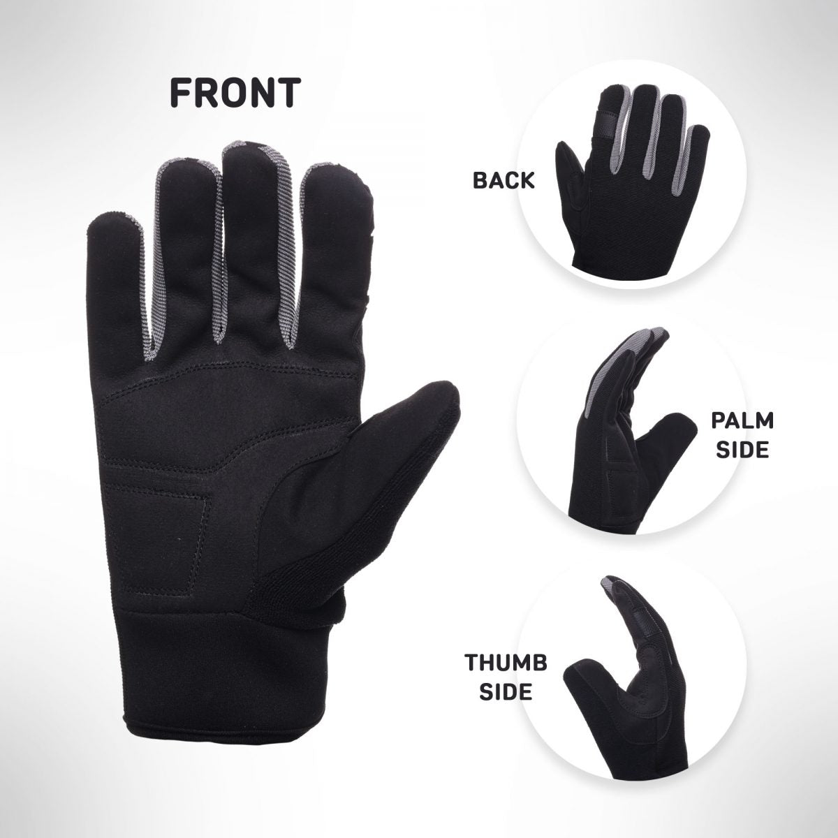 General Purpose Synthetic Leather Work Gloves