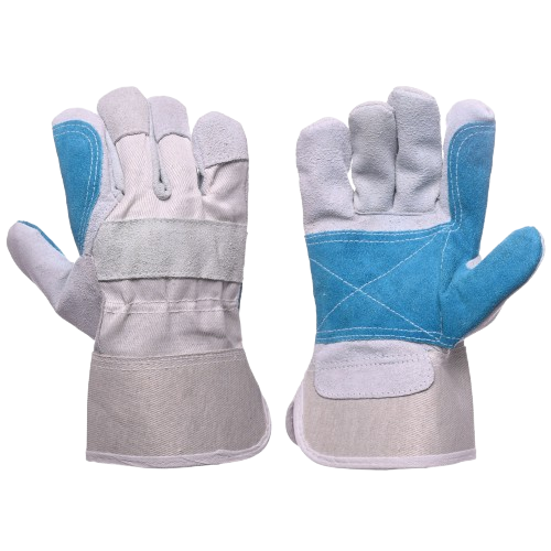 Double Palm Split Leather Work Gloves