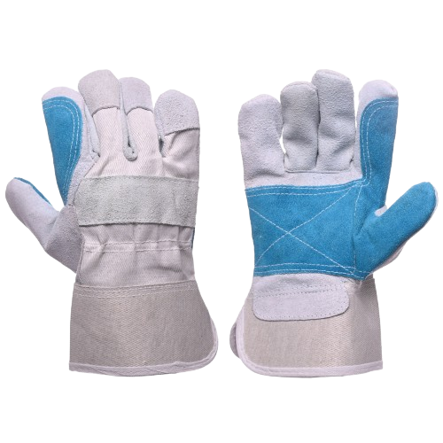 Double Palm Split Leather Work Gloves Good American Safety Supplies