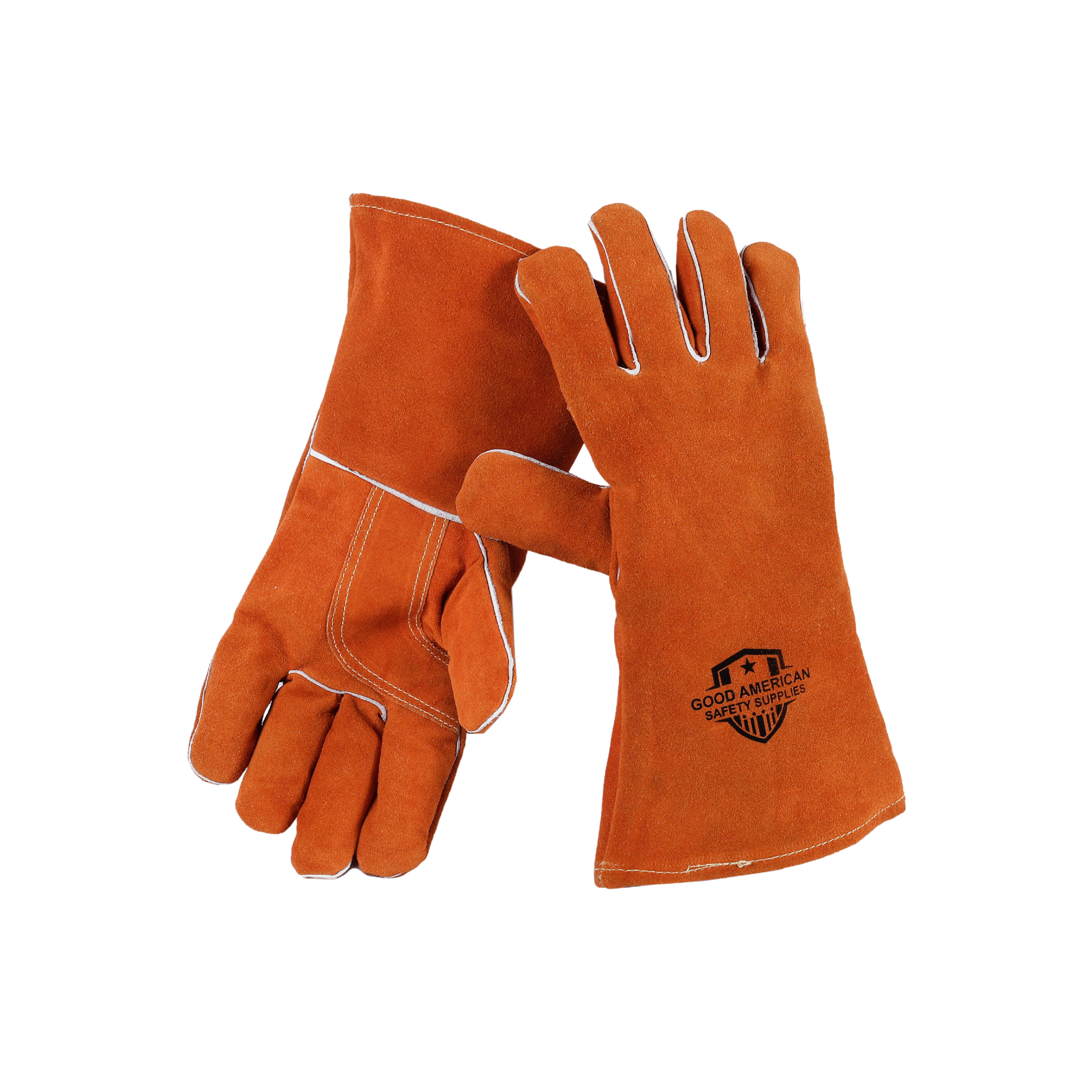 TIG Brown Leather Welding Gloves Good American Safety Supplies