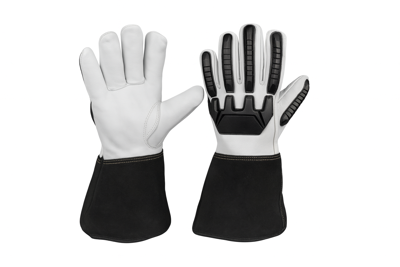 Impact Welding Resistant Brown Safety Gloves Good American Safety Supplies