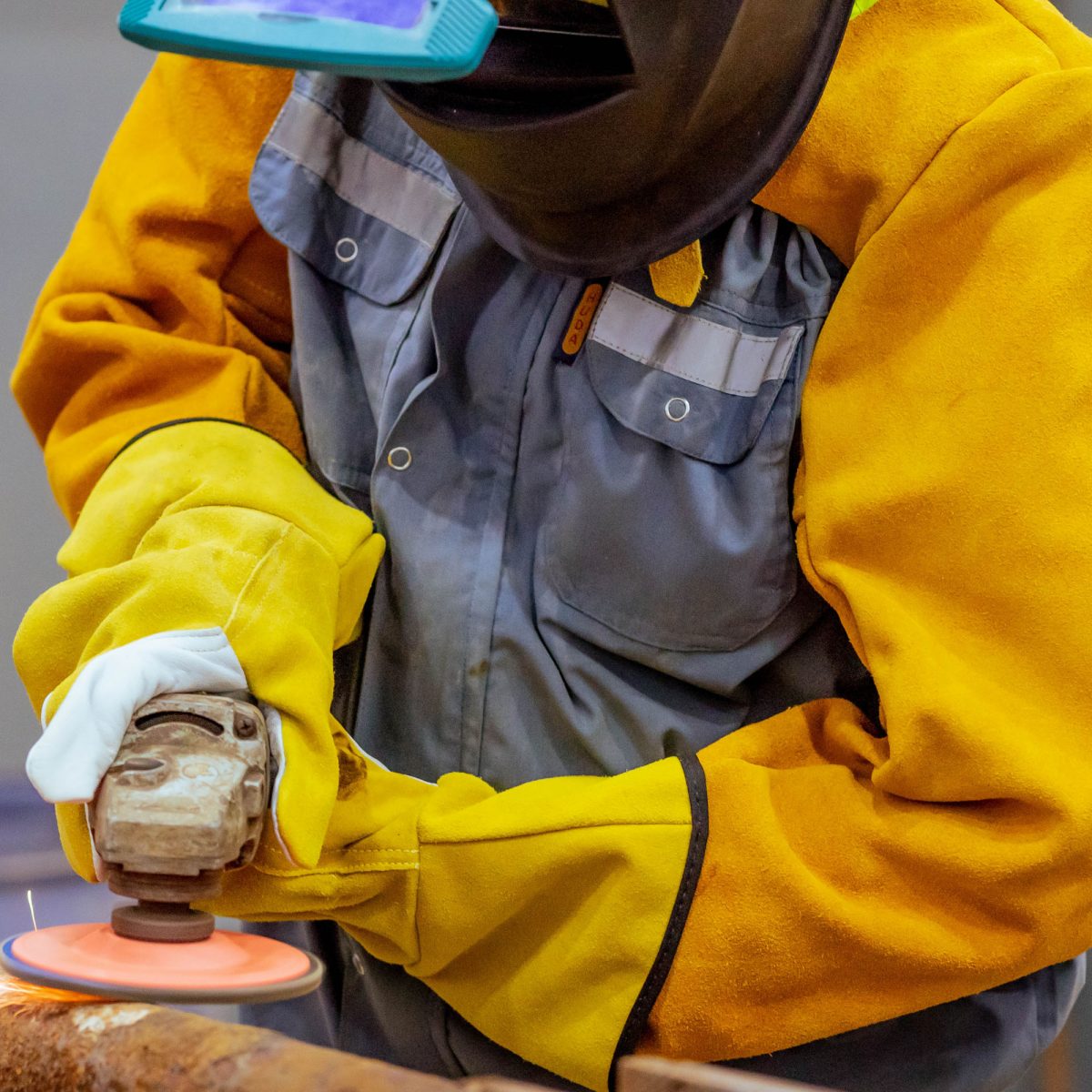 Leather safety Sleeves Good American Safety Supplies