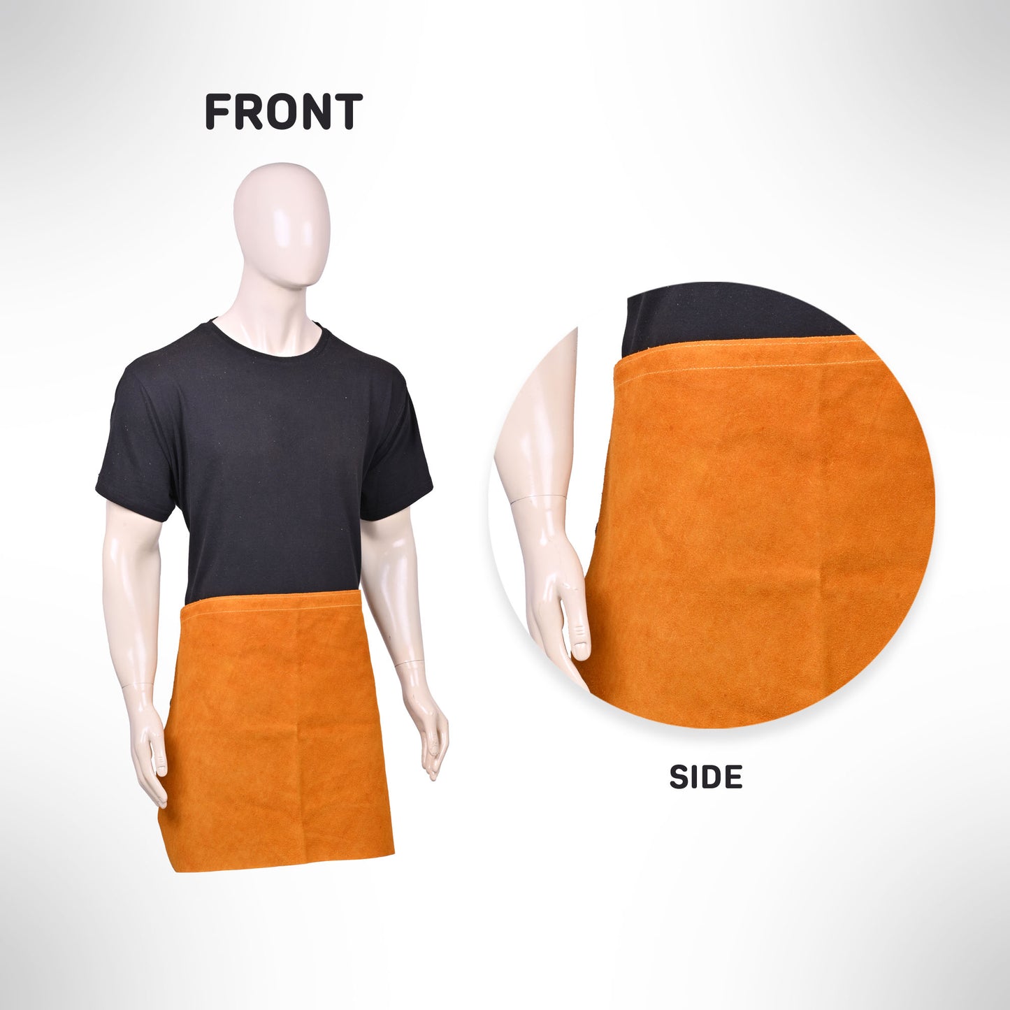 Cow Split Leather Waist Apron