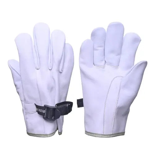 Goat Linemans Glove with Leather Tabs and Strap Good American Safety Supplies