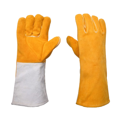 Cow Split Stick Welding Glove