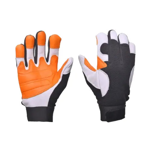 Goat Front Double Palm Spandex Back Work Gloves Good American Safety Supplies