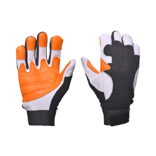 GOAT FRONT DOUBLE PALM SPANDEX BACK WORK GLOVES