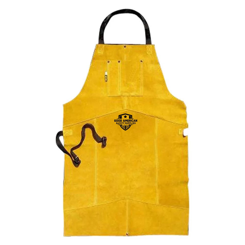Heavy-Duty Leather Safety Apron