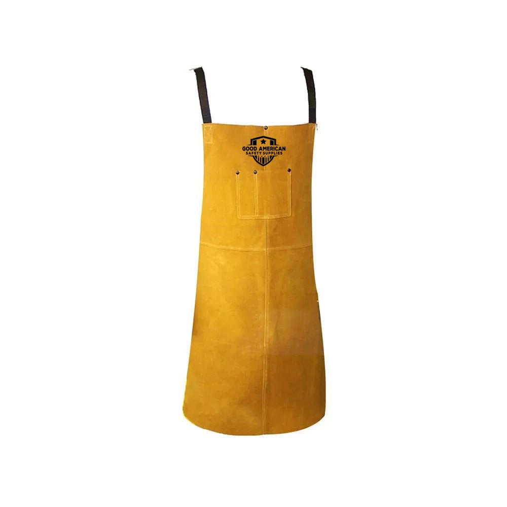 Heavy-Duty Leather Safety Apron
