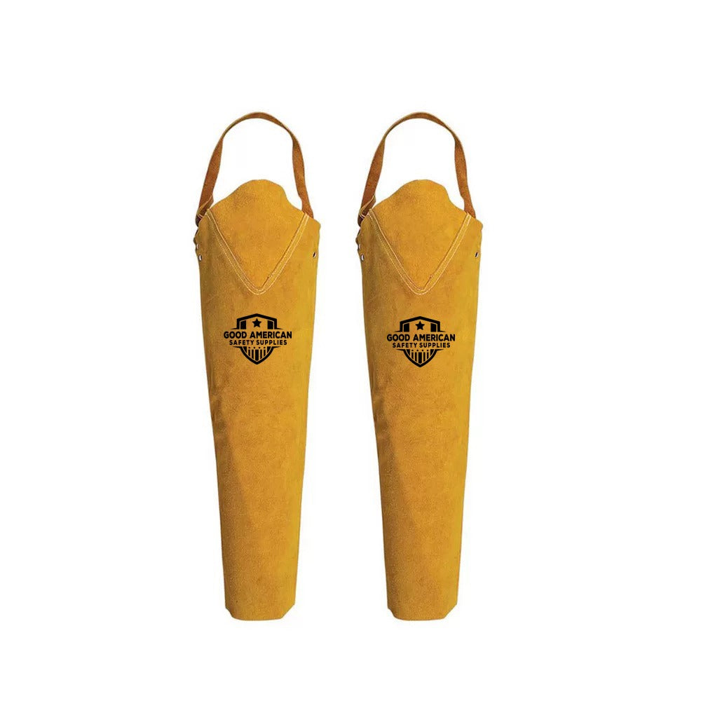 Leather Safety Apron – Heavy-Duty Industrial Protection