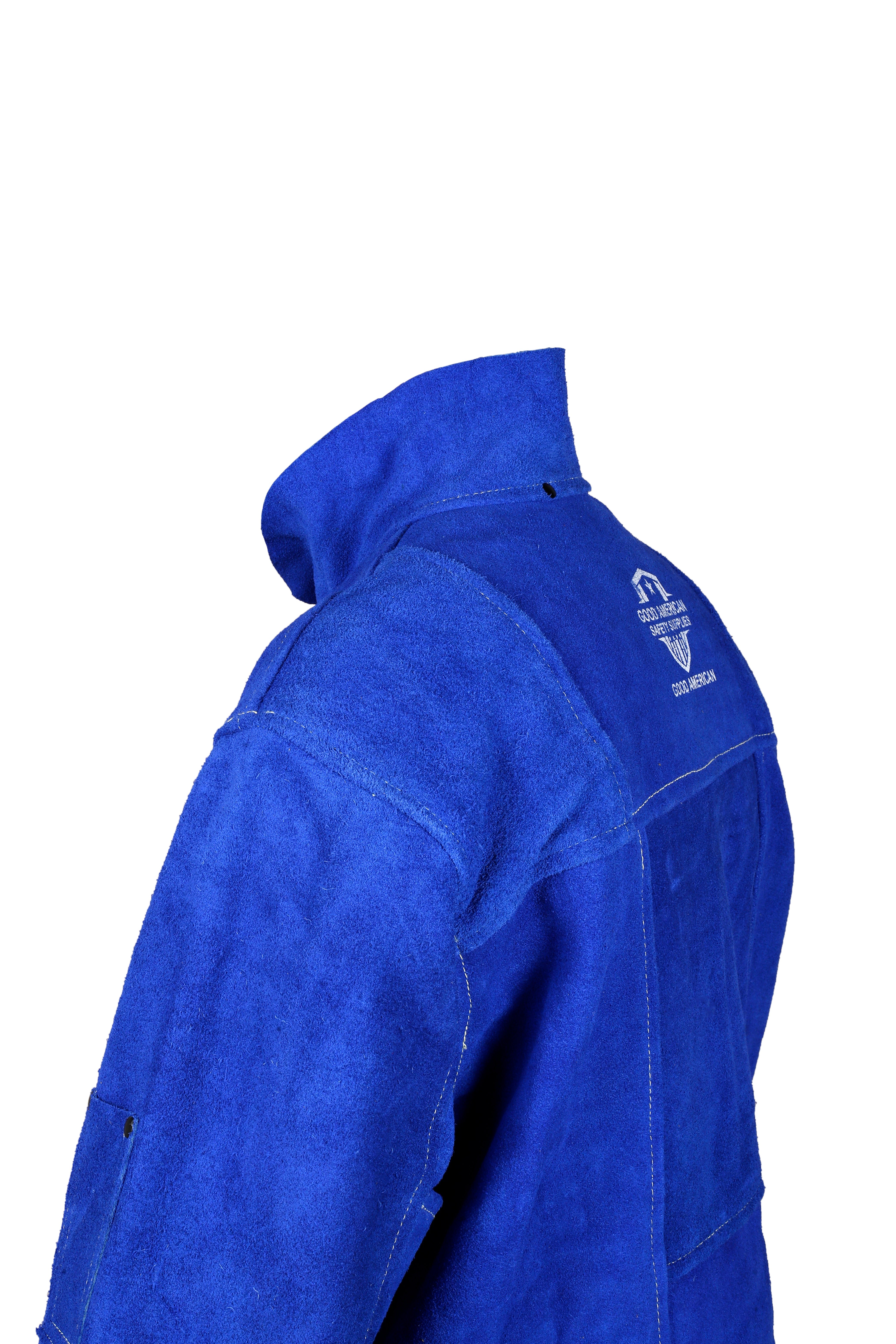 Flame-Resistant Heavy Duty Work Welder Jackets - Good American Safety Supplies