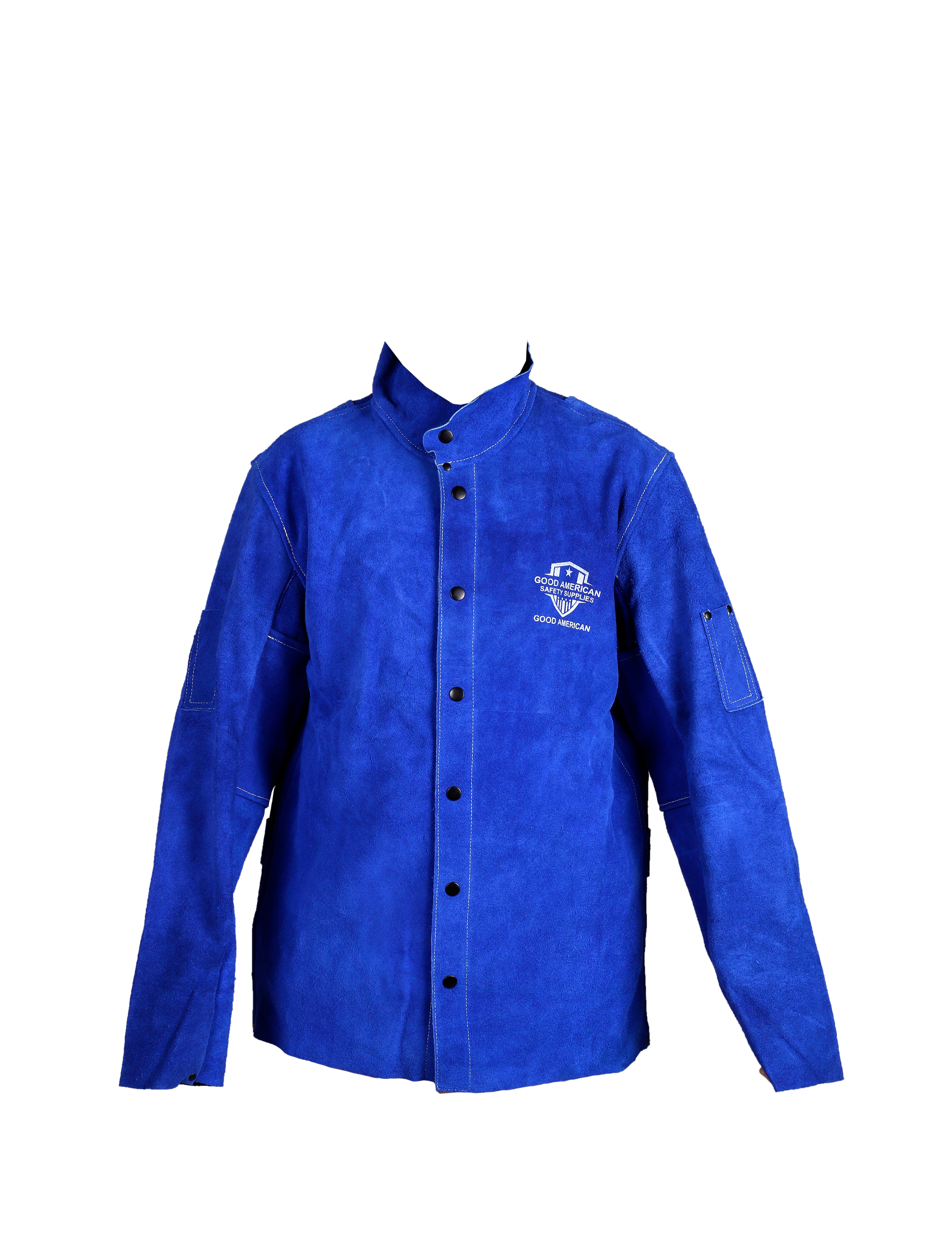 Flame-Resistant Heavy Duty Work Welder Jackets - Good American Safety Supplies