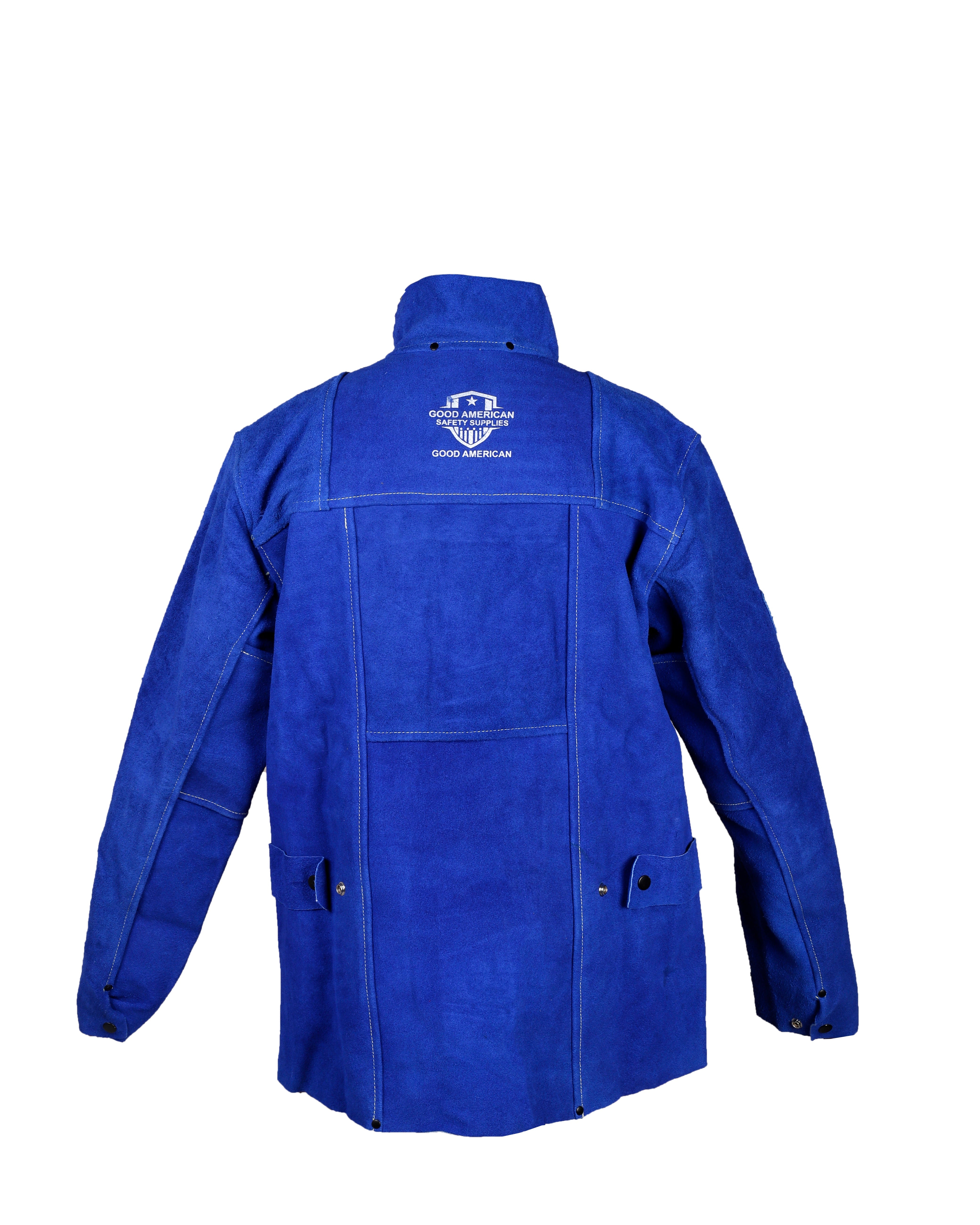 Flame-Resistant Heavy Duty Work Welder Jackets - Good American Safety Supplies