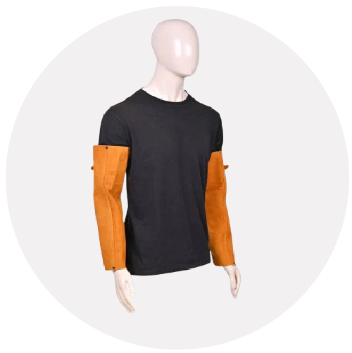 Leather safety Sleeves Good American Safety Supplies