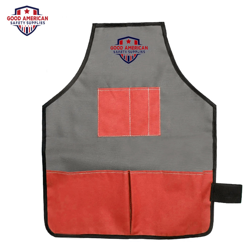 Professional Tool Apron – Heavy-Duty Polyester Nylon with 5-Pocket Design Good American Safety Supplies