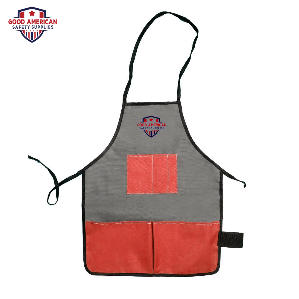 Professional Tool Apron – Heavy-Duty Polyester Nylon with 5-Pocket Design Good American Safety Supplies