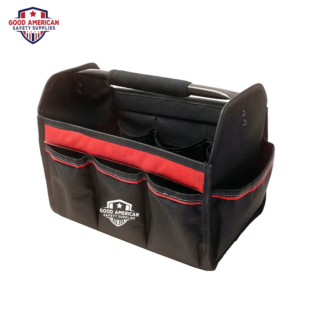 Professional 14-Pocket Tool Bag – Heavy-Duty Polyester Nylon Organizer Good American Safety Supplies