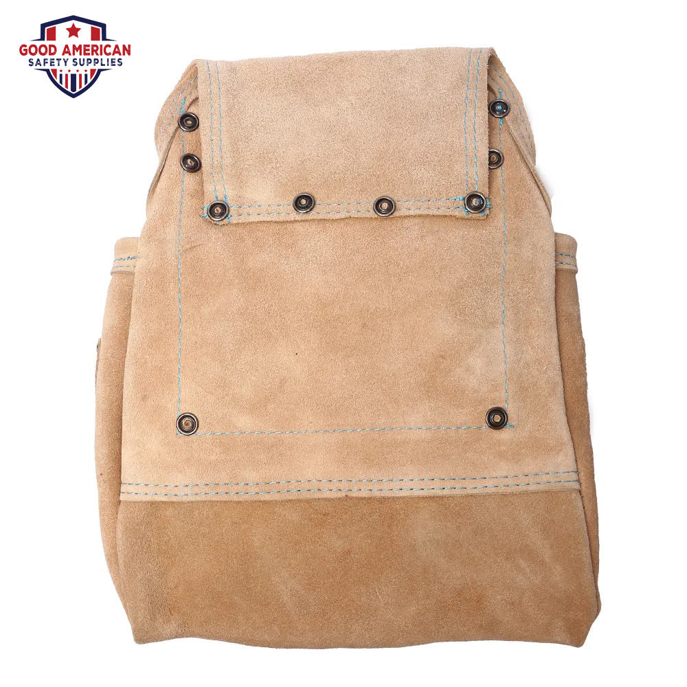 10-Pocket Leather/Nylon Tool Kit – Heavy-Duty Compact Organizer Premium Storage Solution for Tradespeople & Craftsmen Good American Safety Supplies