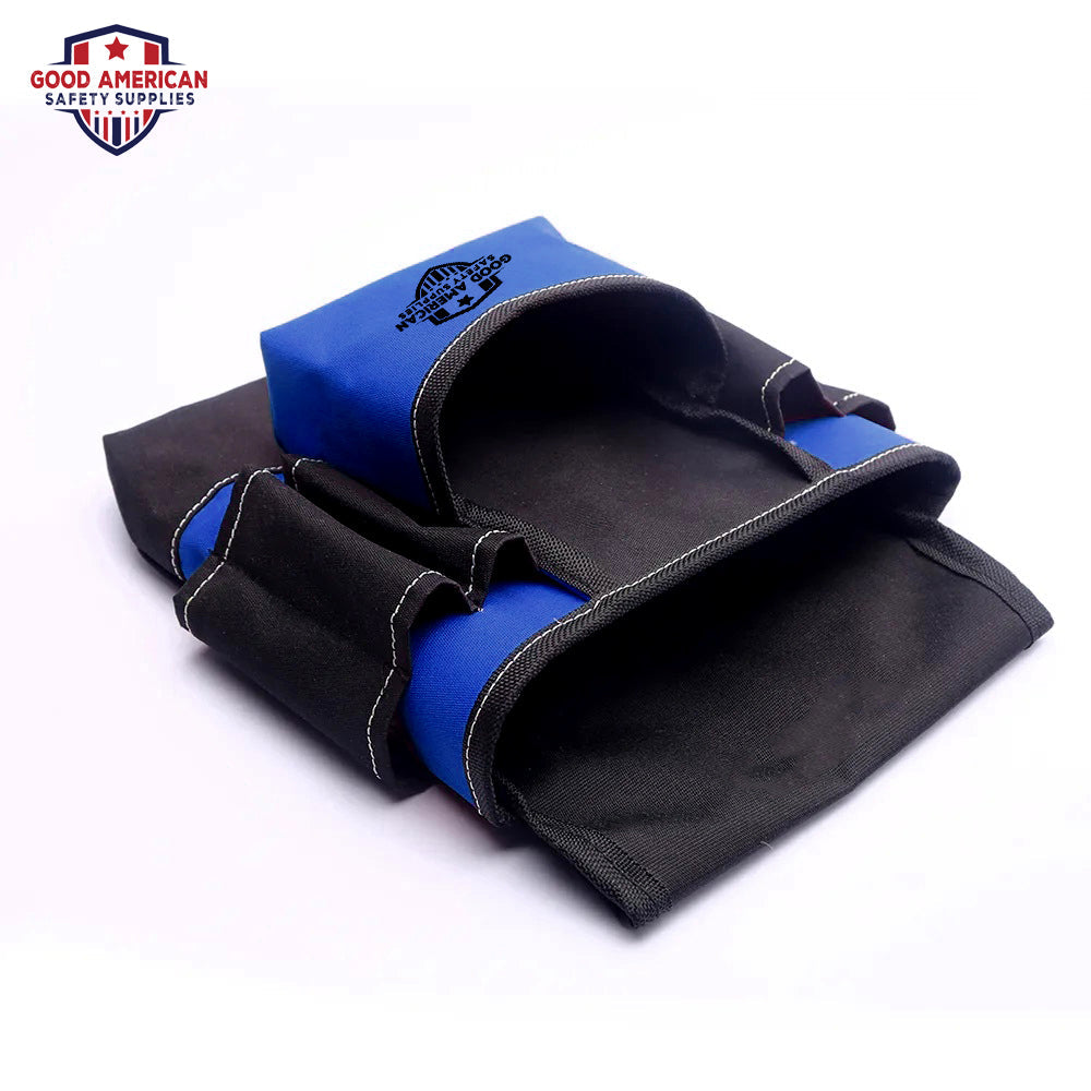 Premium 7-Pocket Tool Pouch – Heavy-Duty Polyester Nylon Organizer Good American Safety Supplies